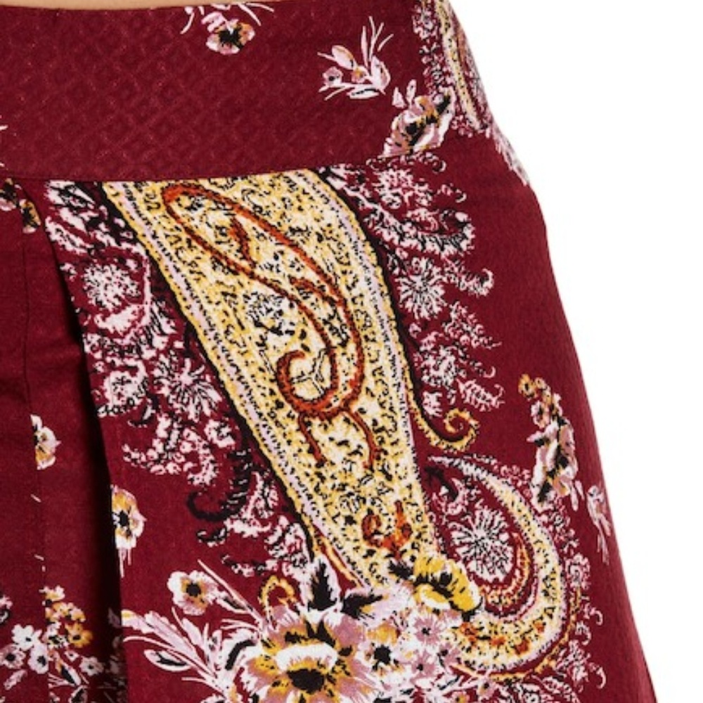 HP❤️New! Love, Fire Walk Through Floral Maxi Skirt - Picture 3 of 3